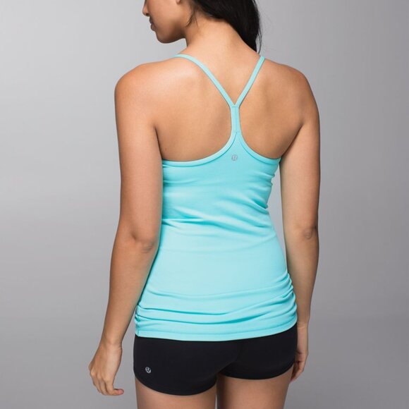 Lululemon Power Y Tank Luon Angel Blue 6 - Picture 2 of 13
